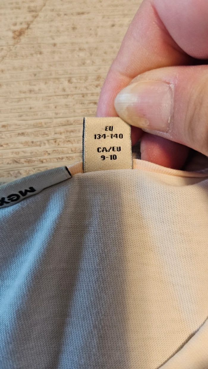 T shirt blanc à manches courtes avec chat, Mexx,9/10 ans - photo numéro 6