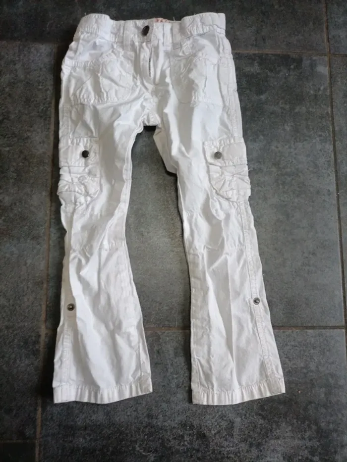 Pantalon pattes d'éléphant léger ajustable - photo numéro 2