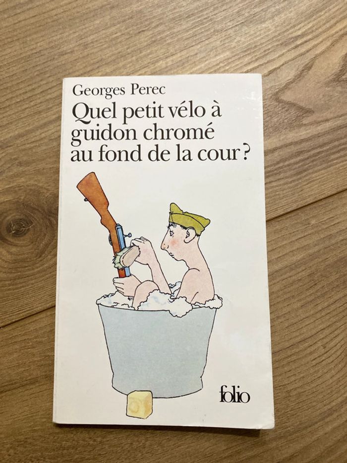 Georges Perec petit vélo