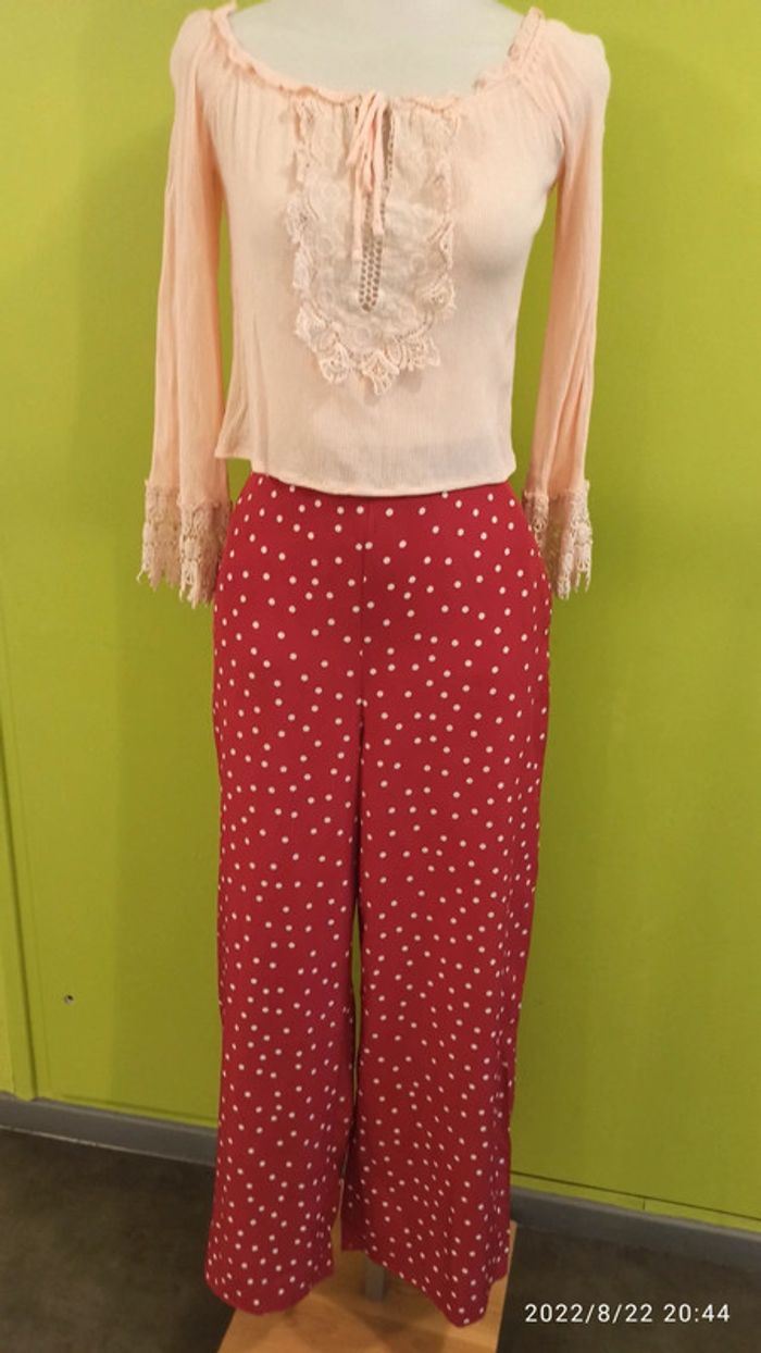 Blouses croc tops dentelles - photo numéro 2