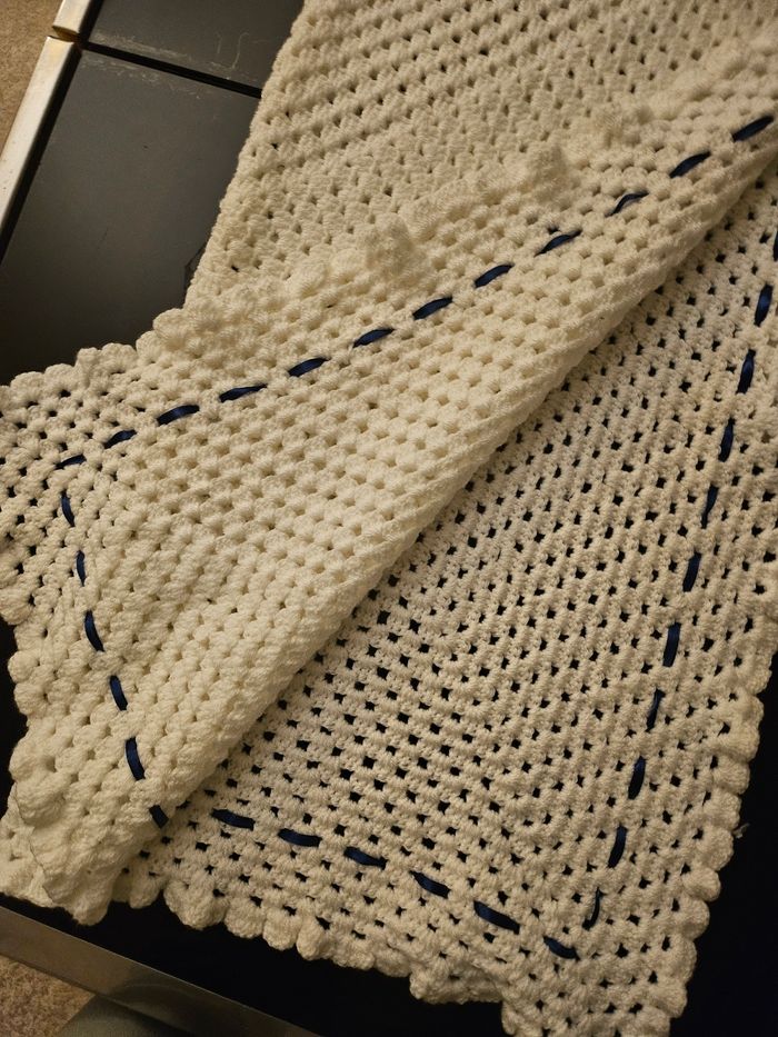 Couverture édredon enfant en laine - photo numéro 3