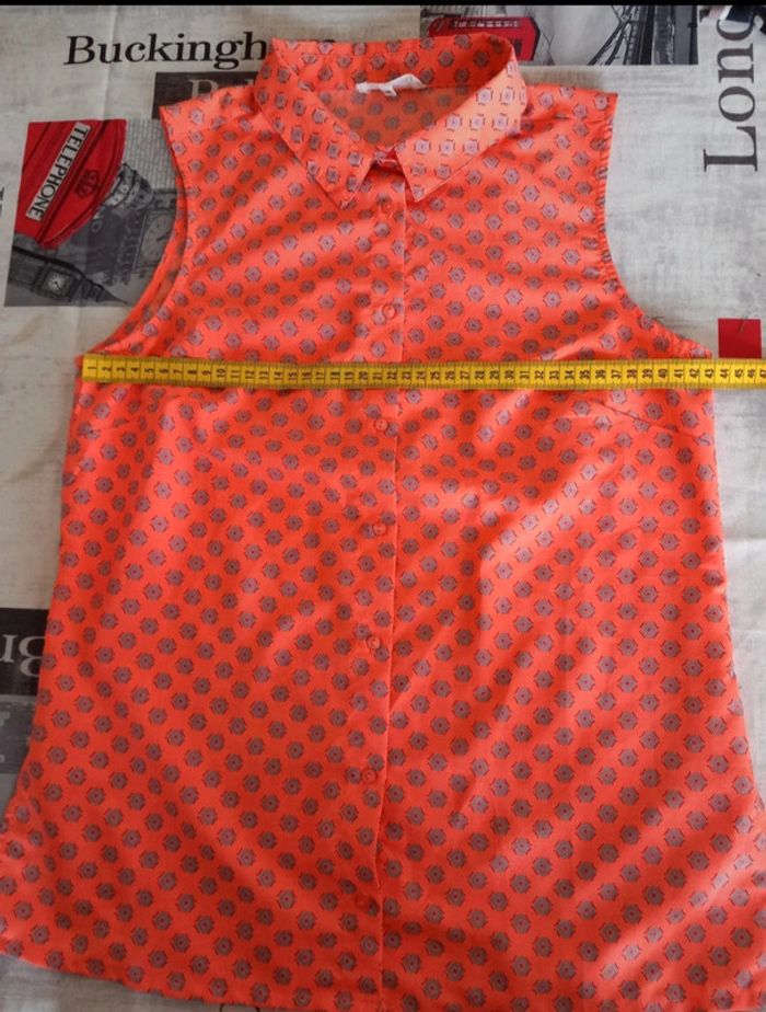 Chemise manches courtes femme taille 36 - photo numéro 3