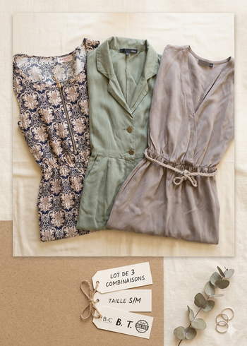Dressing de Printemps : Lot de superbes combinaisons fluides