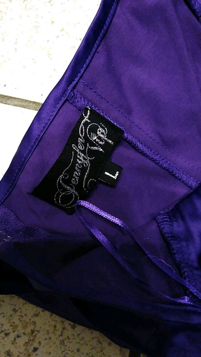 Bustier mauve Jennifer VIP taille l - photo numéro 6