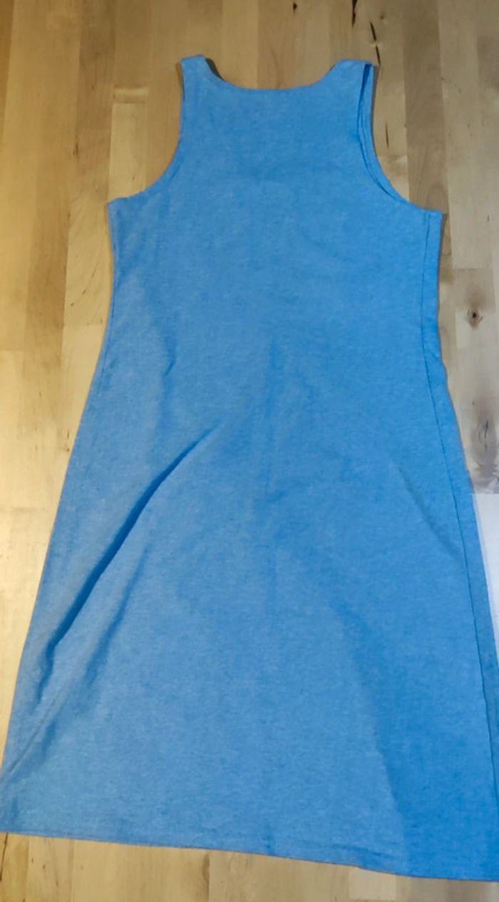 Petit robe coton bleue française - photo numéro 4