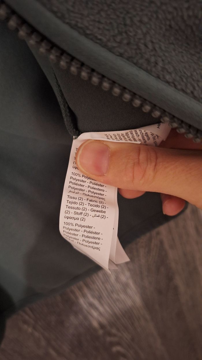 Veste polaire à capuche vert - photo numéro 6