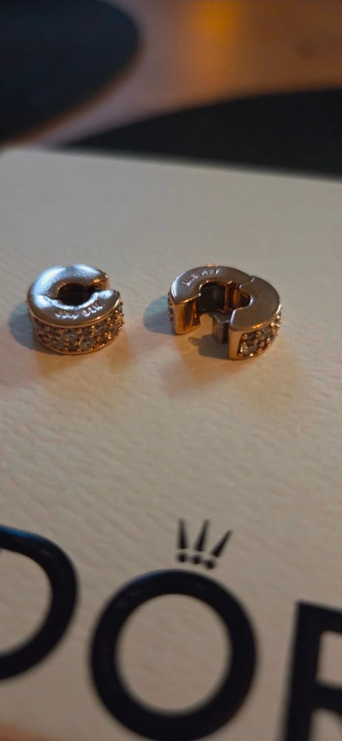 Séparateurs or rose Pandora