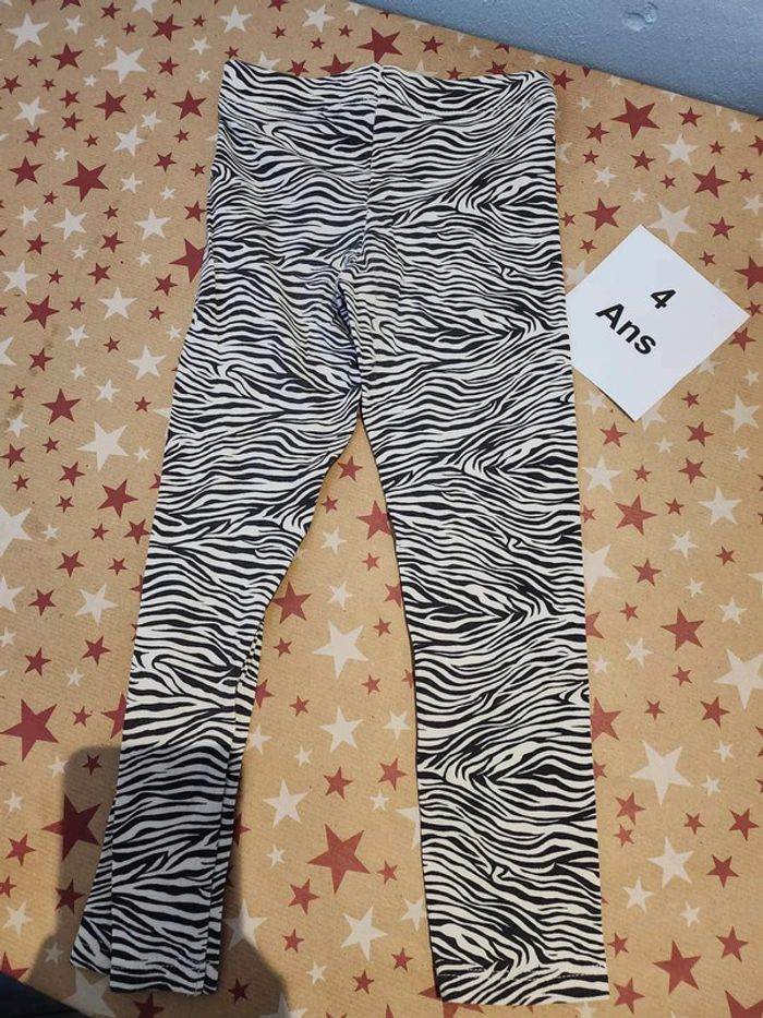 Lot de 5 leggings 4 ans - photo numéro 8