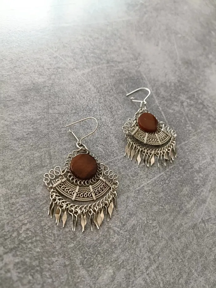 Boucles d'oreilles ethnique