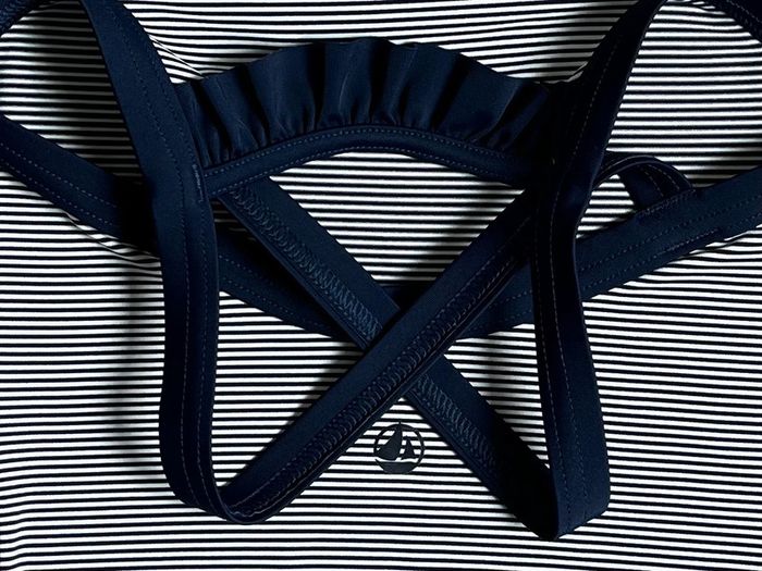 Maillot de bain 1 pièce milleraie abysse Petit bateau T-4 ans - photo numéro 3