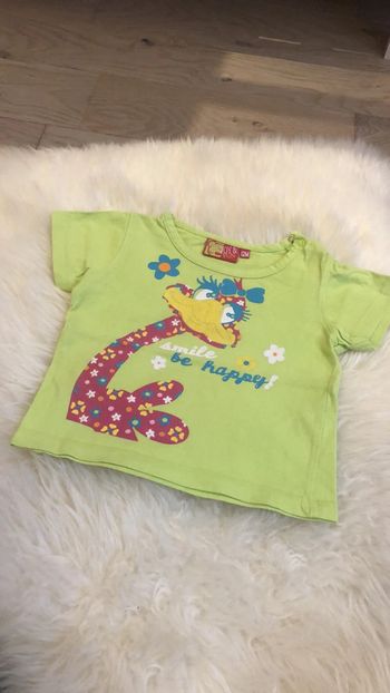 T shirt smile be happy