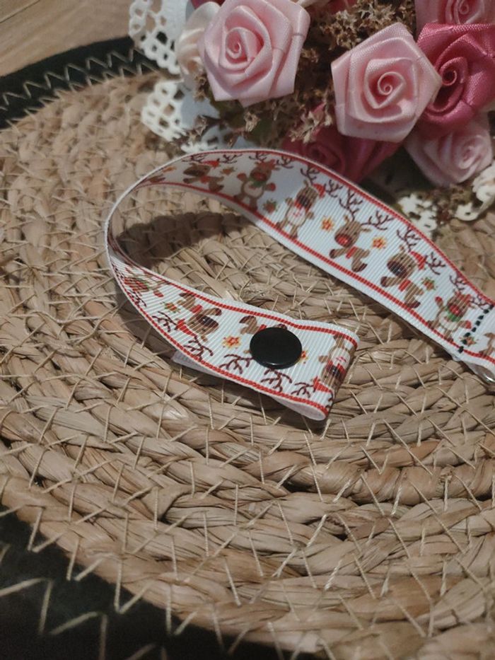 🌿Attache tétine Rennes du père Noël🌿 - photo numéro 3