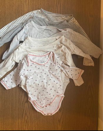 Lot de 6 bodies manches longues