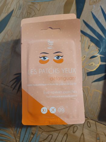 10 masques tissus yeux defatiguant Peggy Sage
