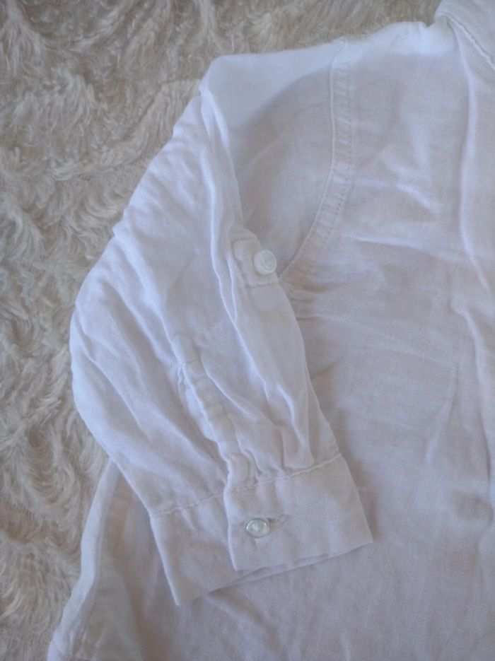 Chemise légère manches longues Garçon 6 mois Kiabi - photo numéro 3