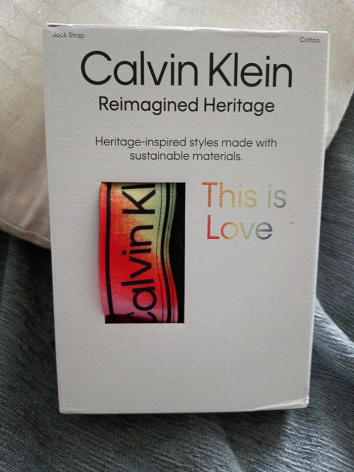 Jockstrap Calvin Klein reimagined héritage this is love taille XXXL