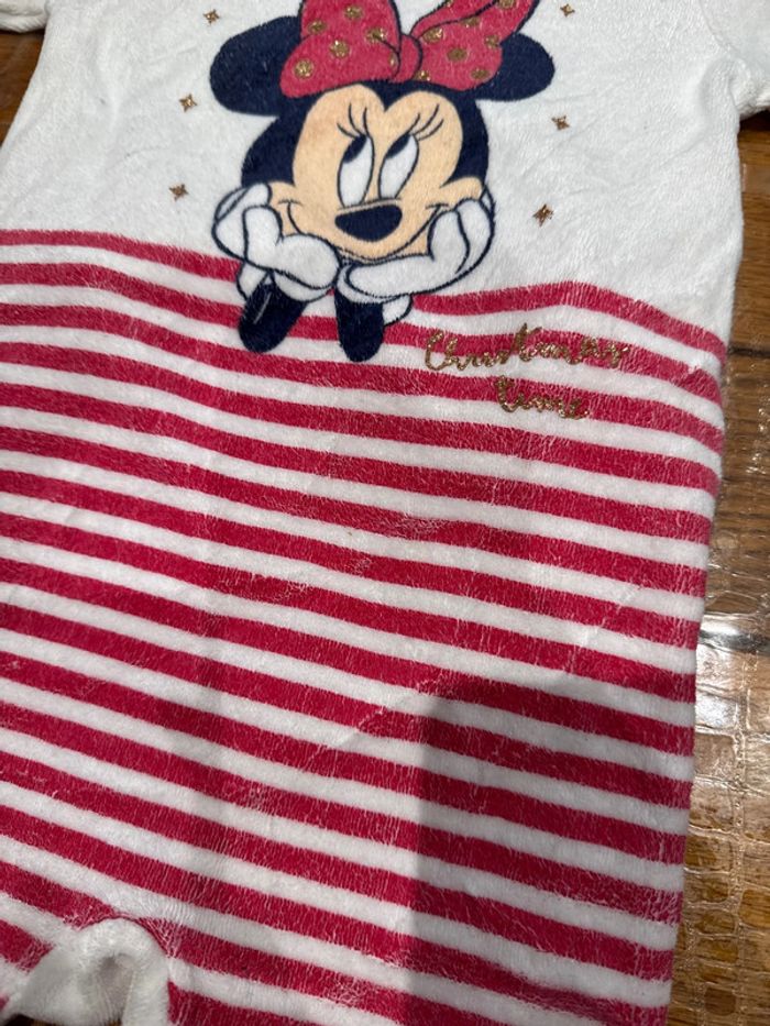 Pyjama minnie avec bonnet Noël - photo numéro 2