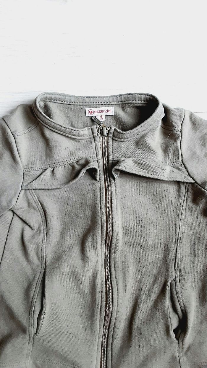 Vêtement fille gilet U essentiel 4 ans - photo numéro 3