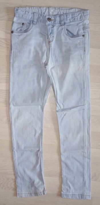 Jeans bleu délavé Tex slim
T. 7-8 ans