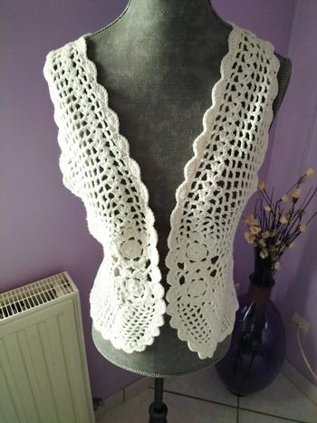 Petit gilet en maille