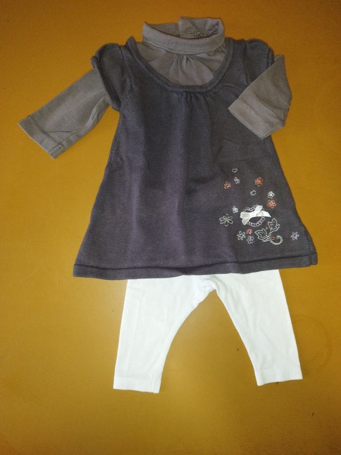 Ensemble fille 3 mois