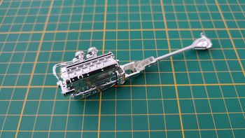 Moteur pièce détachée miniature Jaguar XK 120 1948 1/24 Burago #B47