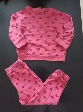 Ensemble jogging léger bébé fille 18/24 mois