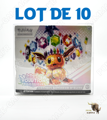 Lot de 10 protections souples pour ETB Pokémon ! - Neuves