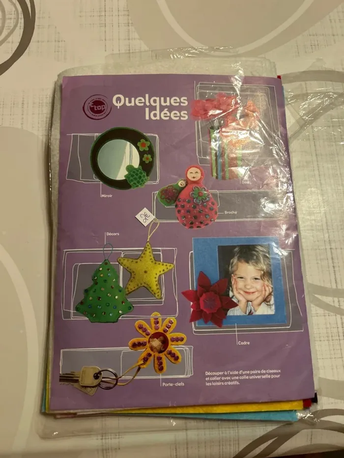 Lots de feutrine