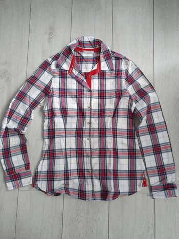 Chemise a Carreaux Rouge et Bleus