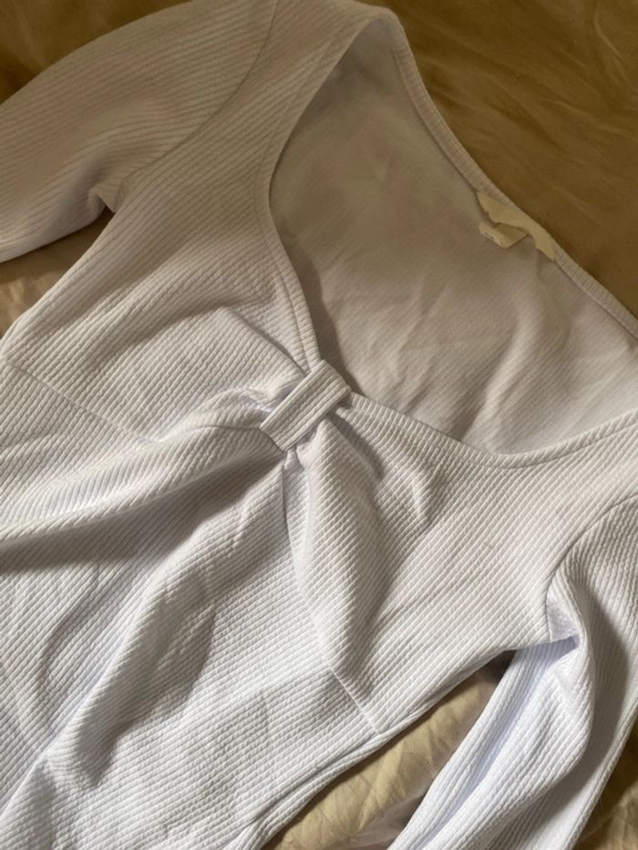 Body mi saison blanc - photo numéro 2
