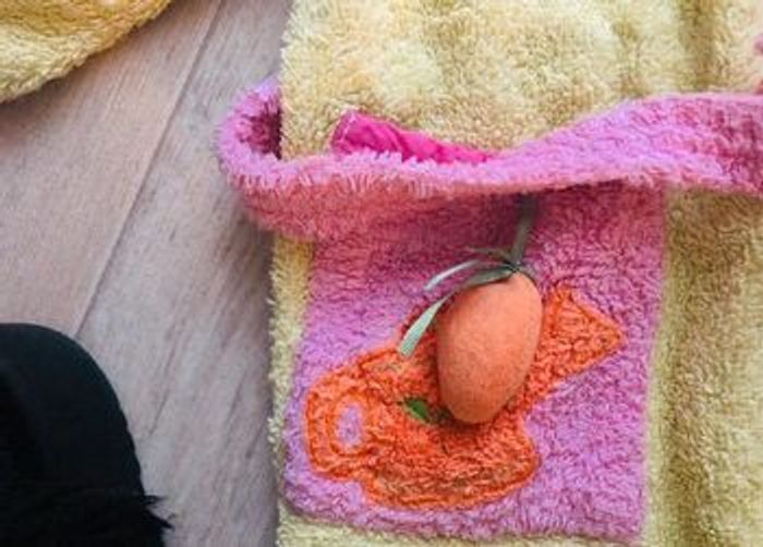 Peignoir vert et rose fille Disney - photo numéro 6