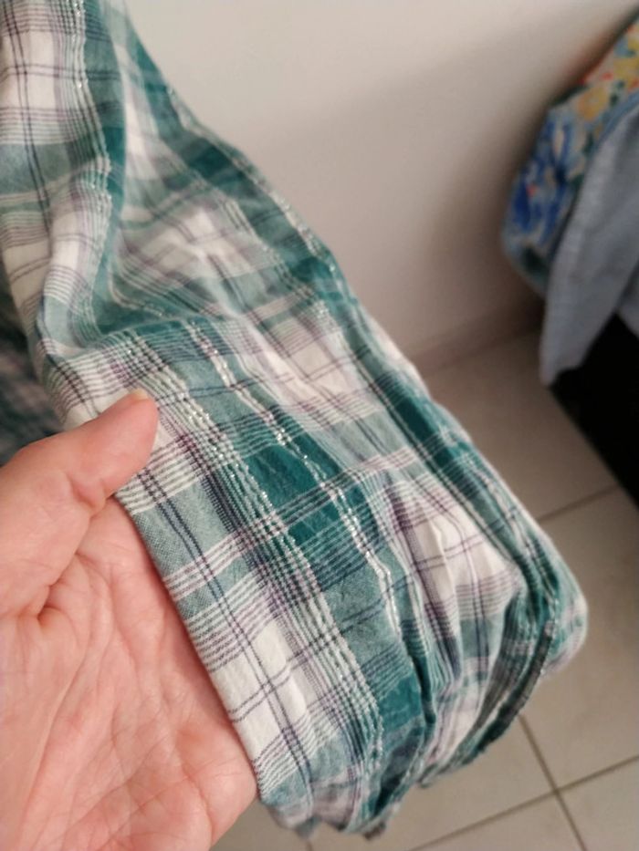 Chemisier la redoute taille 38 détails argentés - photo numéro 5