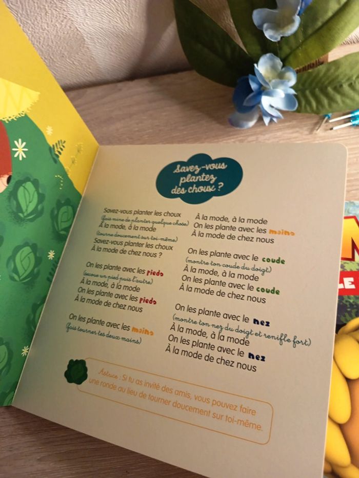 Mes comptines à écouter, à jouer et à mimer – Auzou éveil - Sans CD - photo numéro 11