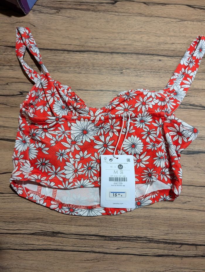 Crop top neuf femme - photo numéro 2