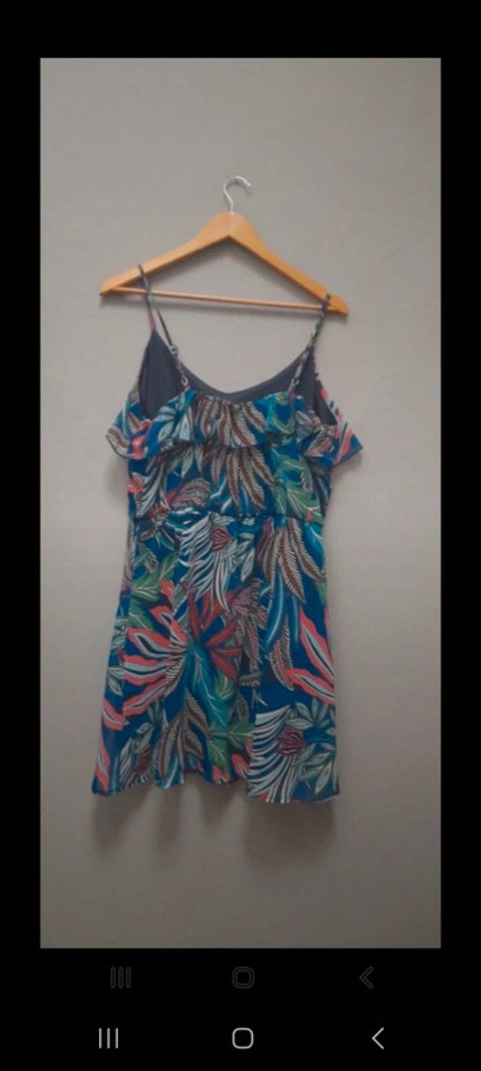 Robe fluide imprimé tropical - photo numéro 6