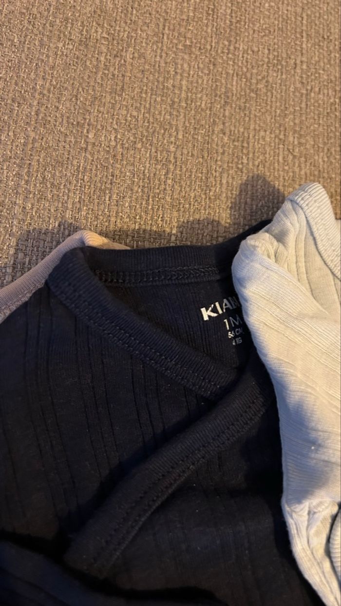 Lot de 3 bodies manches longues - photo numéro 2