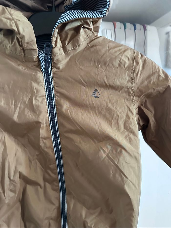 Manteau réversible petit bateau 4 ans - photo numéro 2