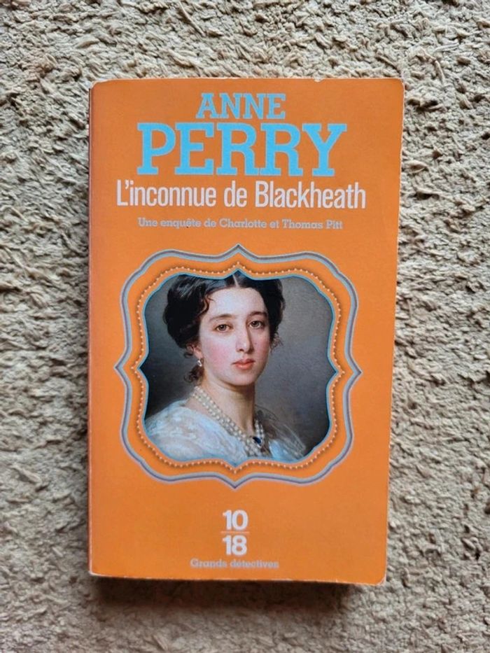 Livre L'inconnue de Blackheath d'Anne Perry