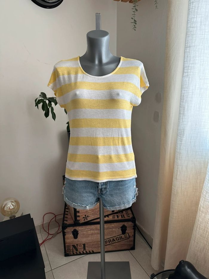 T shirt en maille - photo numéro 4
