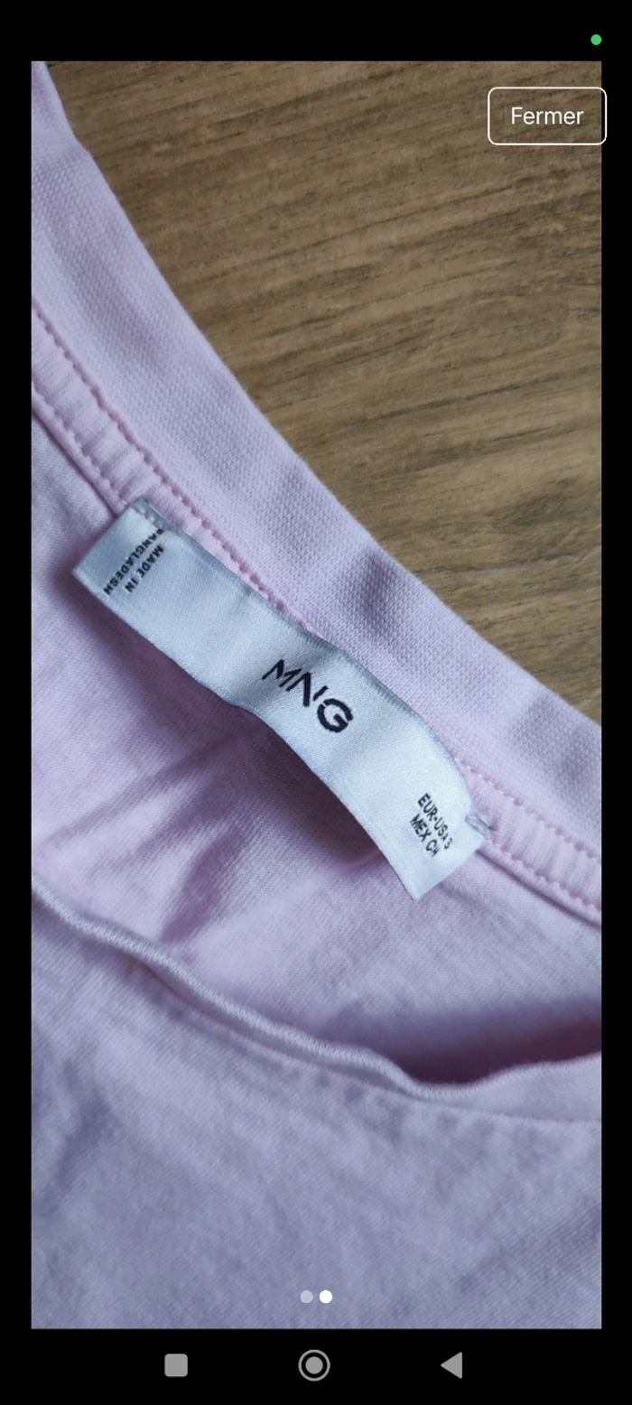 Tee shirt rose - photo numéro 2