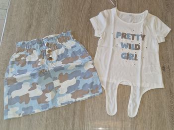 Ensemble jupe tee-shirt