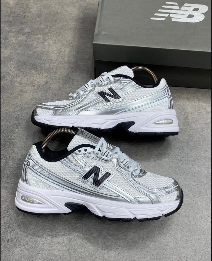 New balance 740 blanc gris noir 38 - photo numéro 2