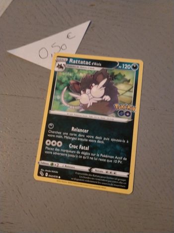 Carte Pokémon Go (neuf) Fr