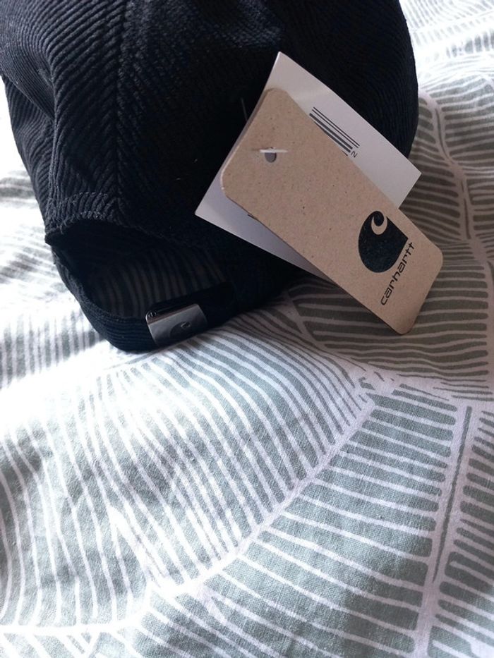 Casquette Carhartt noir neuve - photo numéro 2