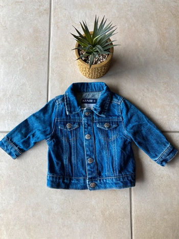 Veste en jean garçon taille 3 mois