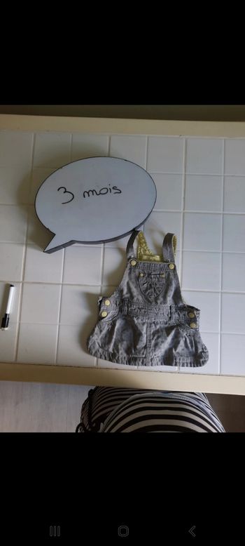 Robe jean 3mois