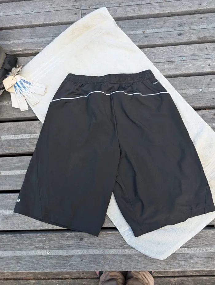 Short de Sport - Long Short Artengo 800 M Black - Taille M - Neuf - photo numéro 7