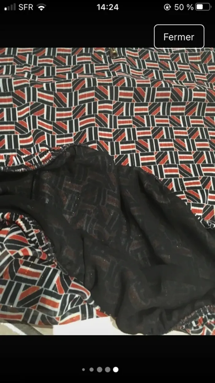 Magnifique blouse en 40 de la boutique Christine Laure en excellent état - photo numéro 7