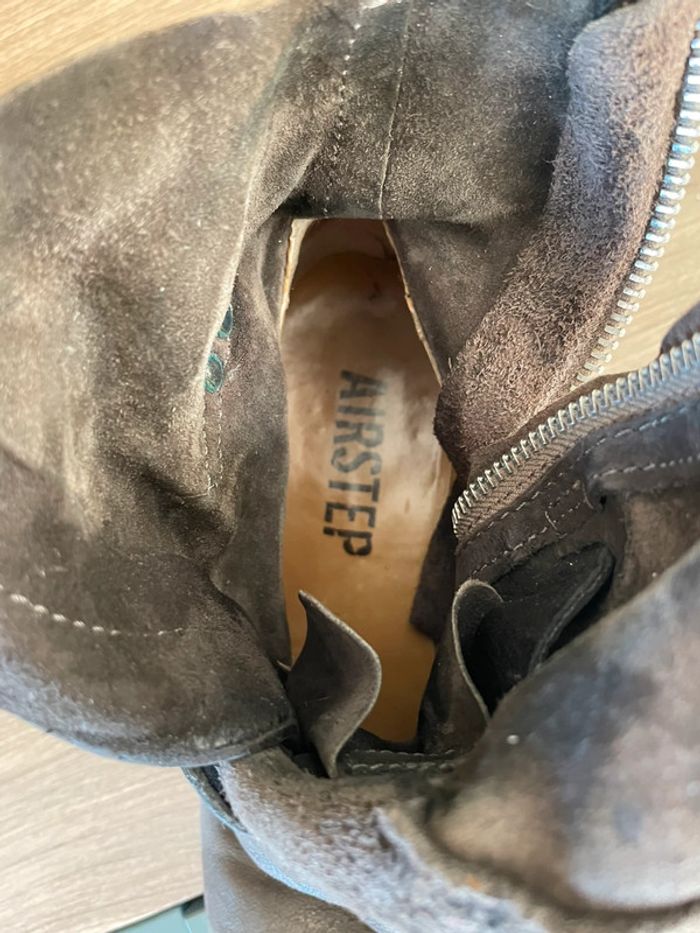 Bottines en cuir Airstep T38 - photo numéro 4